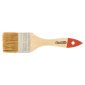Кисть плоская 50 мм, натуральная щетина, деревянная ручка, для масляных красок, лаков, SPARTA, 824305
