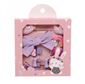 Аксессуары для волос детские Baby Shop- Амелия, цвет фиолетовый, (2 краба, 1 резинка, 7 зажимов)