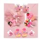 Аксессуары для волос детские Baby Shop- Эмили, цвет розовый, (4 краба, 2 резинки, 4 зажима)