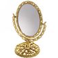 Зеркало настольное Версаль Овал золото 20см 147-5
