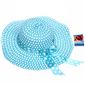 Шляпа женская с широкими полями Summer, цвет голубой, р58, ширина полей 10см