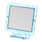 Зеркало настольное в пластиковой оправе Классика - Ромбы прямоугольник, подвесное 13,5*11см