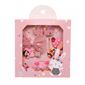 Аксессуары для волос детские Baby Shop- Эмили, цвет розовый, (4 краба, 2 резинки, 4 зажима)