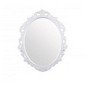 Зеркало в раме Ажур 585х470мм (белый)(уп.7)