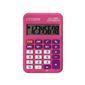 Калькулятор карманный Citizen LC-110NR-PK, 8 разр., питание от батарейки, 58*88*11мм, розовый