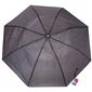 Зонт мужской полуавтомат Практик d-100см, цвет черный, ручка крючок, длина в слож. виде 40см
