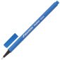 Ручка капиллярная (линер) BRAUBERG "Aero", ГОЛУБАЯ, трехгранная, металлический наконечник, линия письма 0,4 мм, 142259