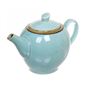Чайник заварочный керамический 1200мл Tiffany Blue 23*14*14см