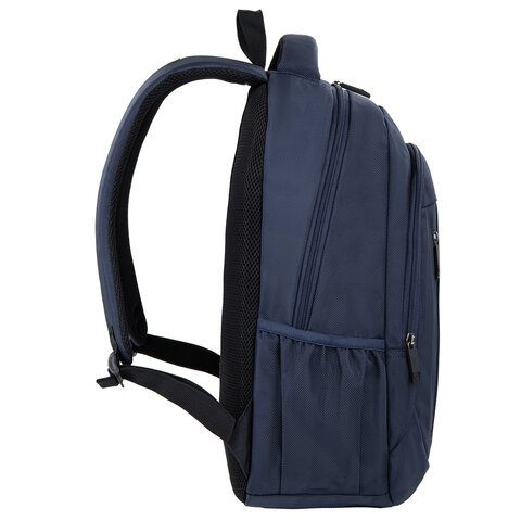 Рюкзак BRAUBERG URBAN универсальный, "Freeway", темно-синий, 45х32х15 см, 270752