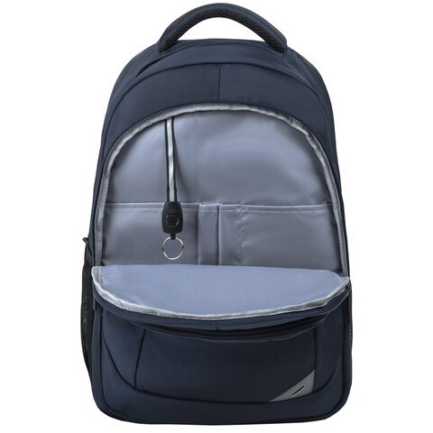 Рюкзак BRAUBERG URBAN универсальный, 2 отделения, "Freedom", темно-синий, 46х32х19 см, 270755