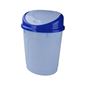 Контейнер д/мусора 8л овальный (голубой) (уп.5)