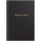 Книга учета OfficeSpace, А4, 96л., клетка, 200*290мм, бумвинил, цвет черный, блок офсетный