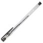 Ручка гелевая STAFF "Basic" GP-789, ЧЕРНАЯ, корпус прозрачный, хромированные детали, узел 0,5 мм, 142789