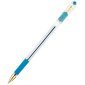 Ручка шариковая MunHwa "MC Gold" светло-синяя, 0,5мм, грип, штрих-код