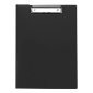 Папка-планшет с зажимом OfficeSpace А4, 500мкм, пластик, черный