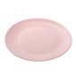 Тарелка керамическая 26см Матовая глазурь розовая