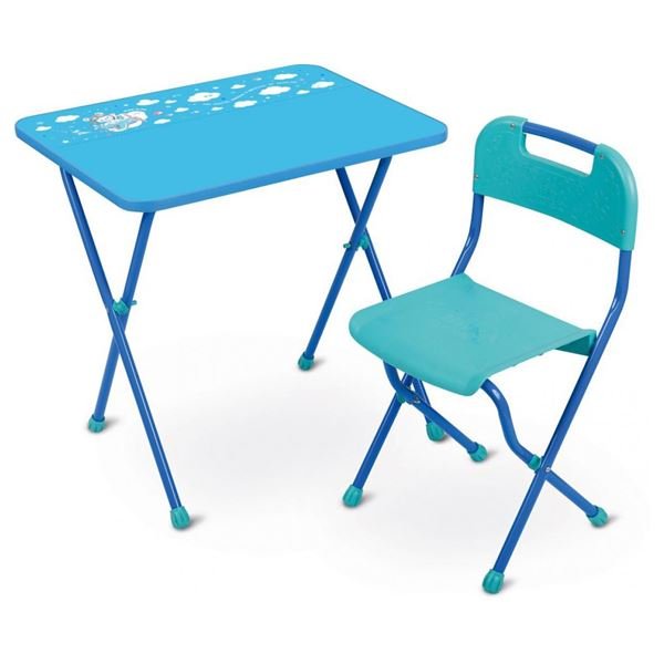 Комплект детской мебели «Алина 2» (КА2/Г голубой)