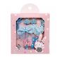 Аксессуары для волос детские Baby Shop- Милли, цвет голубой, (4 краба, 1 резинка, 5 зажимов)